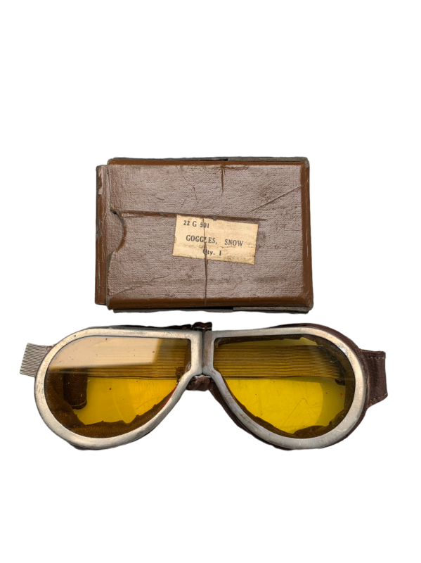 British WW2 Dispatch Rider Goggles - Market Garden Militaria