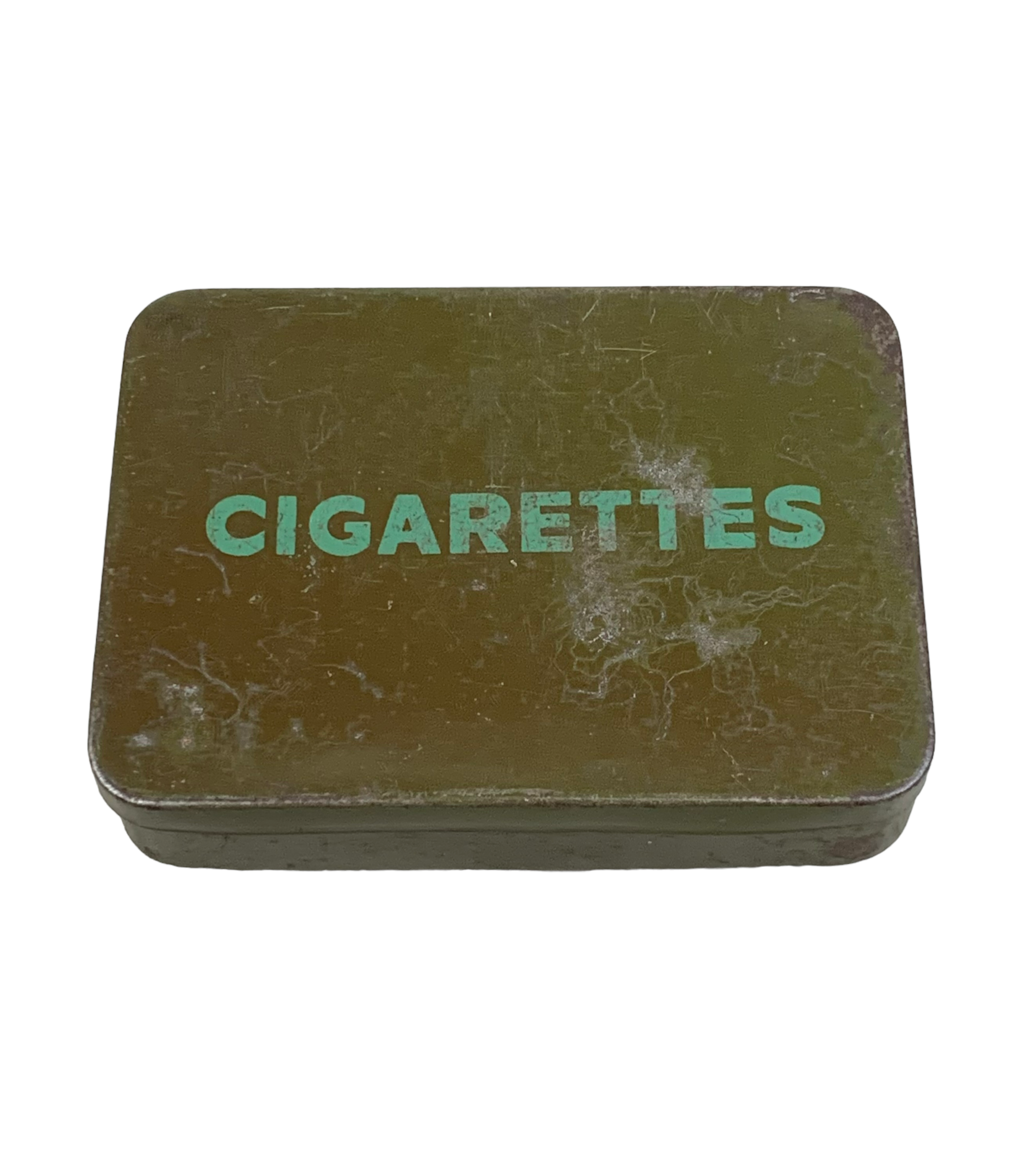 British Army Cigarettes Ration Tin