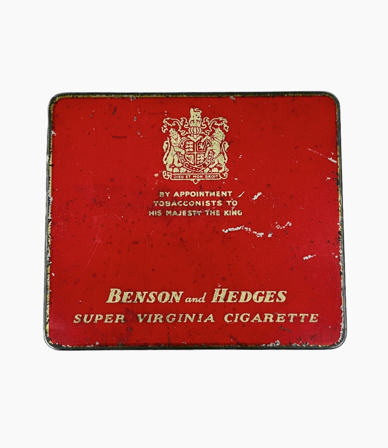benson and hedges cigarette tin British WW2 Benson And Hedges Cigarettes Tin NAAFI Store HM Fores