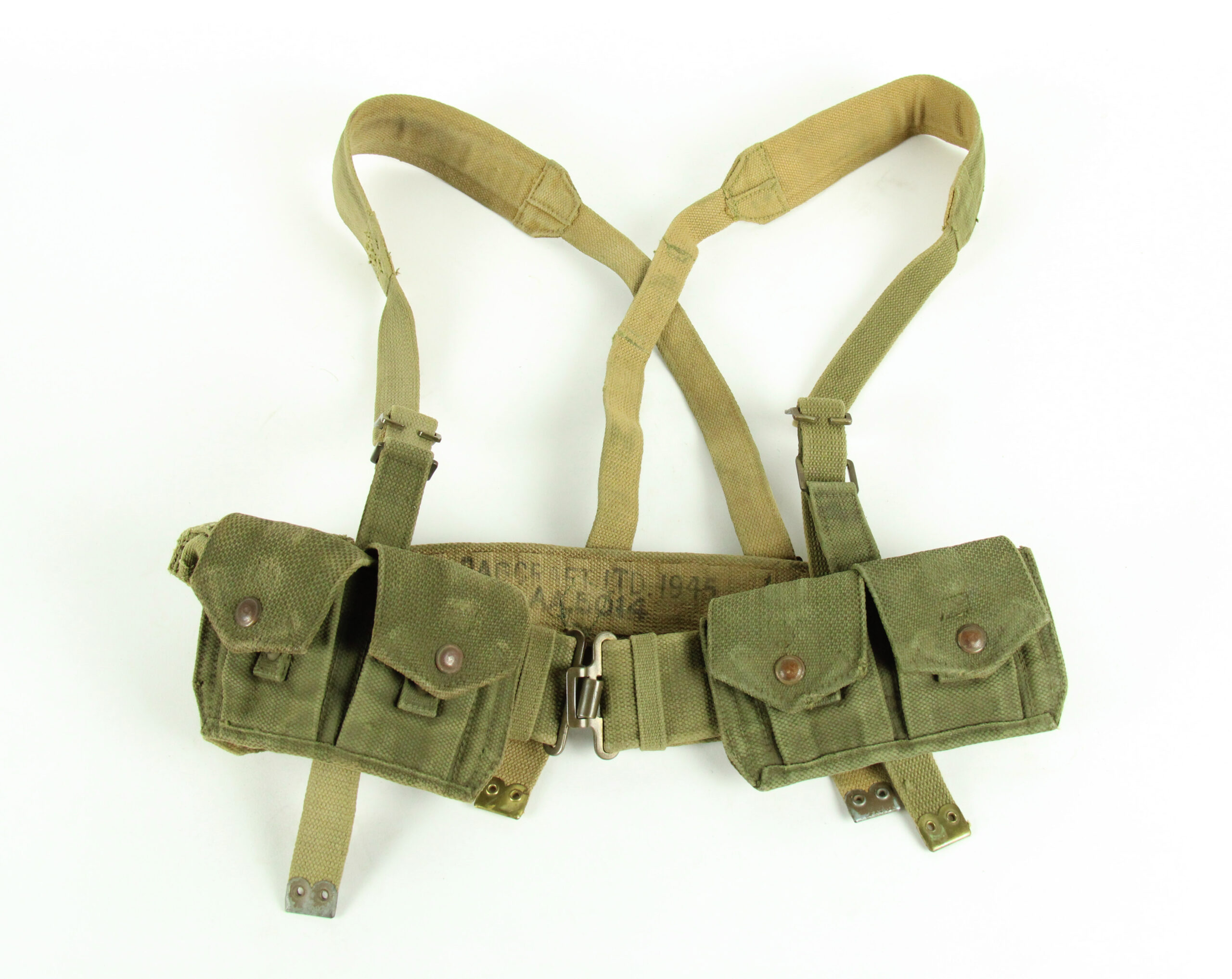 British WW2 Combat Rig Artillery Troops - Market Garden Militaria