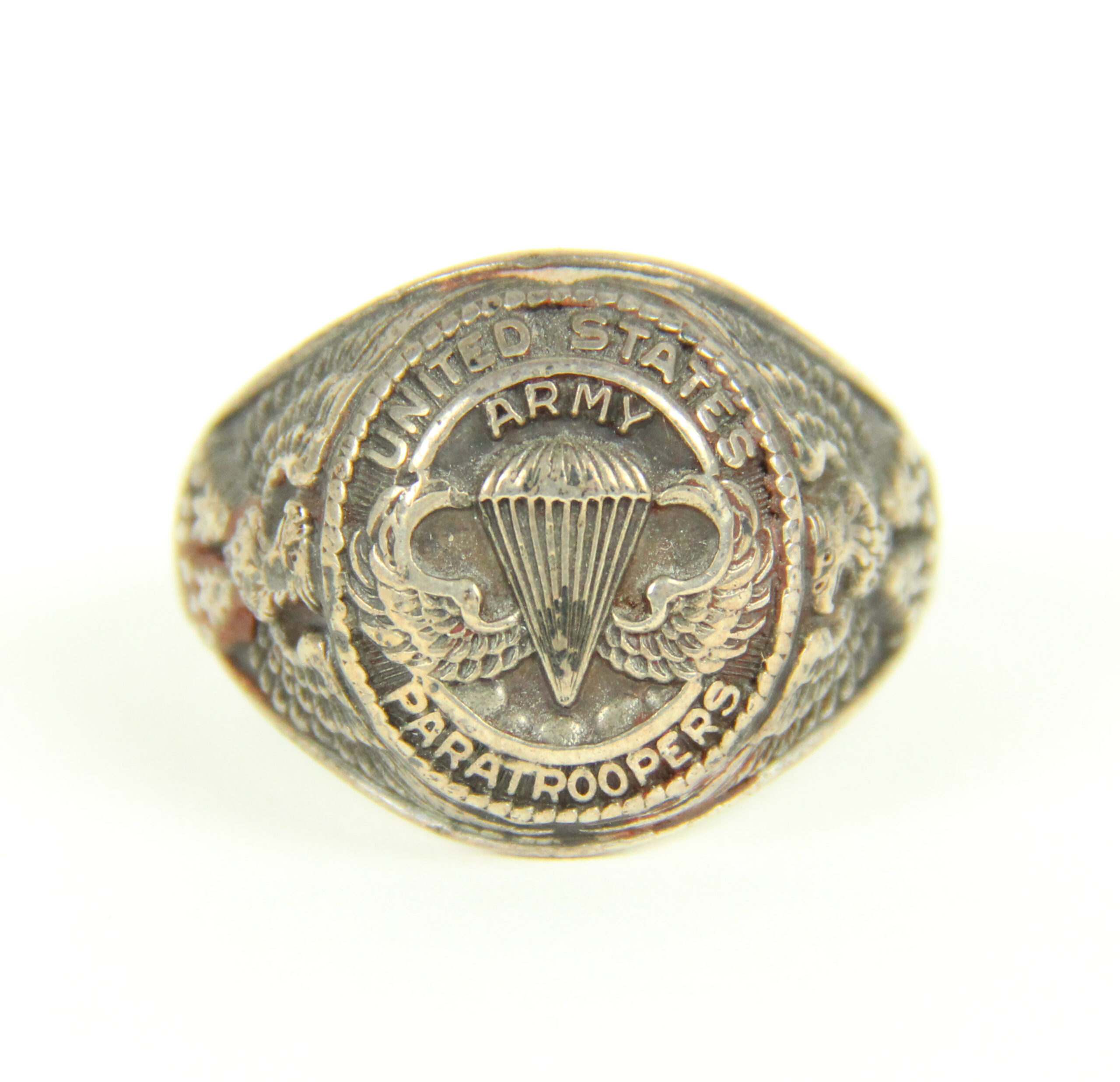 Ops 2 Rings US WW2 United States Army Paratroopers Ring - Market Garden Militaria